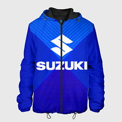 Куртка с капюшоном мужская SUZUKI, цвет: 3D-черный