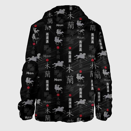 Мужская куртка Mulan Black Pattern / 3D-Черный – фото 2
