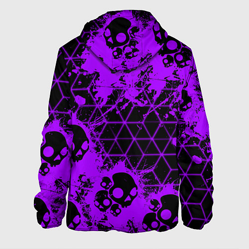 Мужская куртка Fortnite Skull / 3D-Черный – фото 2