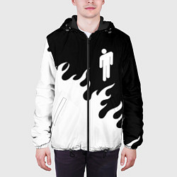 Куртка с капюшоном мужская BILLIE EILISH БИЛЛИ АЙЛИШ, цвет: 3D-черный — фото 2