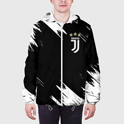 Куртка с капюшоном мужская JUVENTUS, цвет: 3D-белый — фото 2