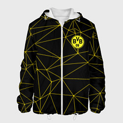 Куртка с капюшоном мужская BORUSSIA, цвет: 3D-белый