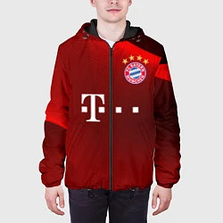 Куртка с капюшоном мужская BAYERN MUNCHEN, цвет: 3D-черный — фото 2
