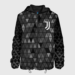 Куртка с капюшоном мужская Juventus Ювентус, цвет: 3D-черный