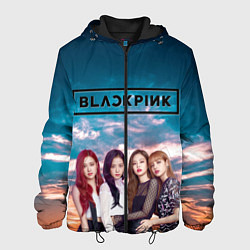 Куртка с капюшоном мужская BlackPink, цвет: 3D-черный