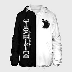 Куртка с капюшоном мужская Death Note, цвет: 3D-белый
