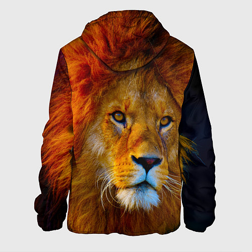 Мужская куртка Лев 3D / 3D-Черный – фото 2