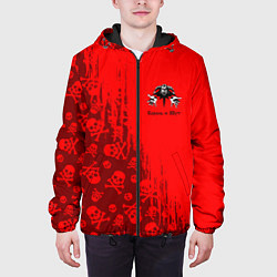 Куртка с капюшоном мужская КОРОЛЬ И ШУТ, цвет: 3D-черный — фото 2