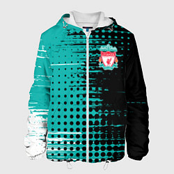 Куртка с капюшоном мужская Liverpool Ливерпуль, цвет: 3D-белый