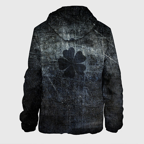 Мужская куртка Черный клевер / 3D-Черный – фото 2