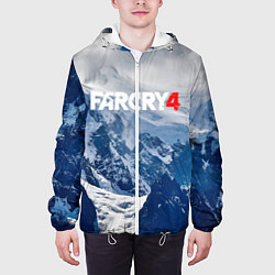 Куртка с капюшоном мужская FARCRY 4 S, цвет: 3D-белый — фото 2