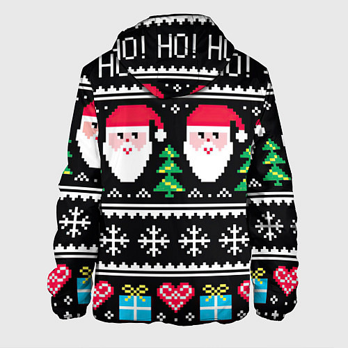 Мужская куртка Ho! Ho! Ho! / 3D-Черный – фото 2