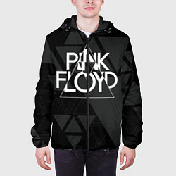 Куртка с капюшоном мужская Pink Floyd, цвет: 3D-черный — фото 2