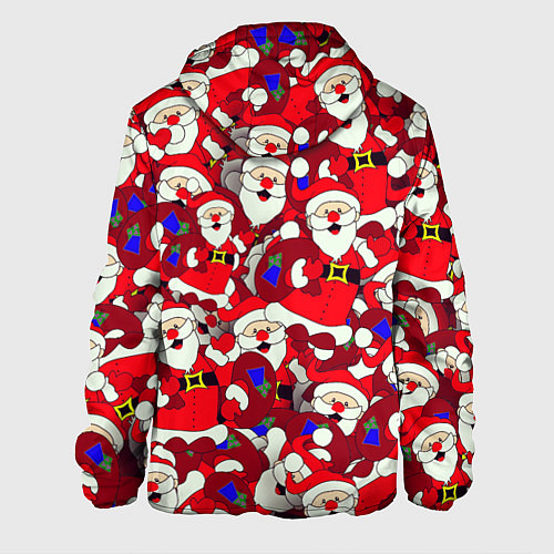 Мужская куртка Дед Санта / 3D-Черный – фото 2