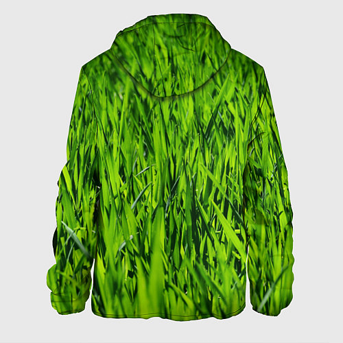 Мужская куртка Трава / 3D-Черный – фото 2