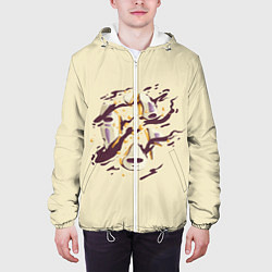 Куртка с капюшоном мужская Унесённые призраками, цвет: 3D-белый — фото 2