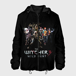 Куртка с капюшоном мужская THE WITCHER ВЕДЬМАК 3, цвет: 3D-черный