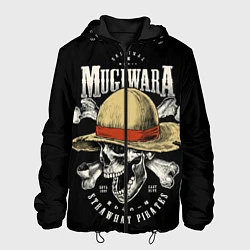 Куртка с капюшоном мужская MUGIWARA ONE PIECE, цвет: 3D-черный
