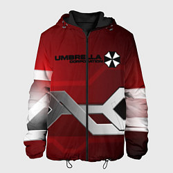 Куртка с капюшоном мужская Umbrella Corp, цвет: 3D-черный