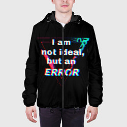 Куртка с капюшоном мужская Error, цвет: 3D-черный — фото 2