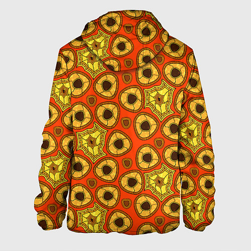 Мужская куртка Древний африканский узор / 3D-Черный – фото 2