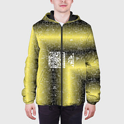 Куртка с капюшоном мужская Кинокамера АПВ 210ЧЖ, цвет: 3D-черный — фото 2