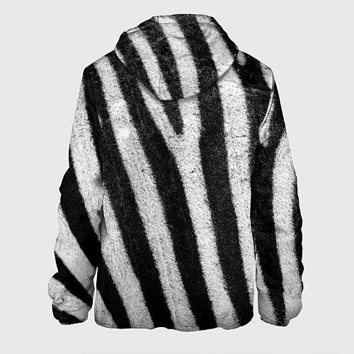 Мужская куртка Зебра / 3D-Черный – фото 2