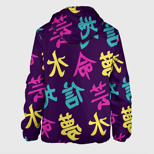 Мужская куртка Japanese pattern / 3D-Черный – фото 2