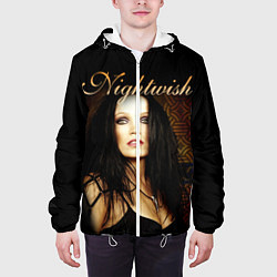 Куртка с капюшоном мужская Nightwish, цвет: 3D-белый — фото 2
