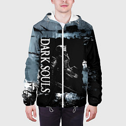 Куртка с капюшоном мужская Darksouls the game, цвет: 3D-белый — фото 2