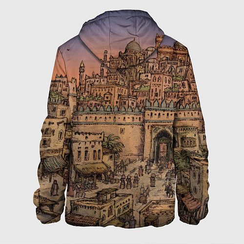 Мужская куртка Prince of Persia 2 трона / 3D-Черный – фото 2