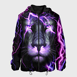 Мужская куртка НЕОНОВЫЙ ЛЕВ NEON LION