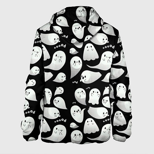 Мужская куртка Boo Привидения / 3D-Черный – фото 2