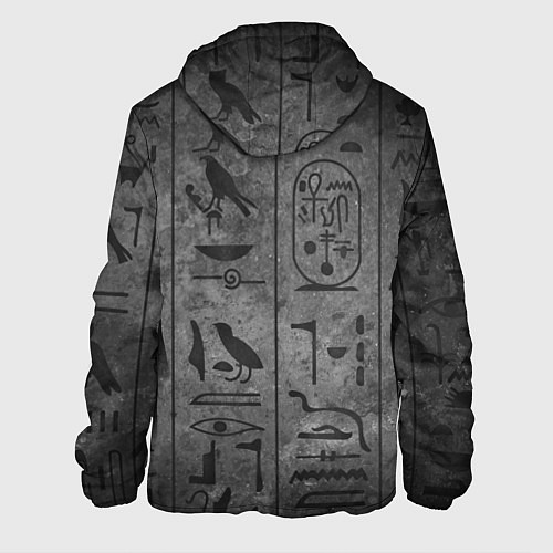 Мужская куртка Египетские Иероглифы 3D / 3D-Черный – фото 2