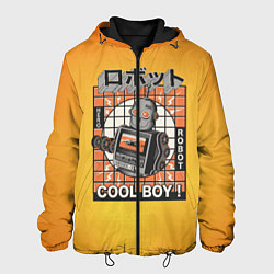 Мужская куртка Ретро робот cool boy