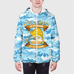 Куртка с капюшоном мужская Fishing Planet, цвет: 3D-белый — фото 2