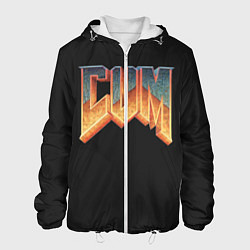 Куртка с капюшоном мужская Doom Gachi Remix, цвет: 3D-белый