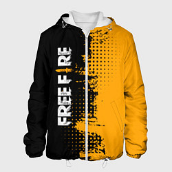 Куртка с капюшоном мужская Free Fire ? Фри Фаер, цвет: 3D-белый