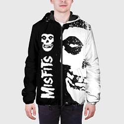 Куртка с капюшоном мужская MISFITS 1, цвет: 3D-черный — фото 2