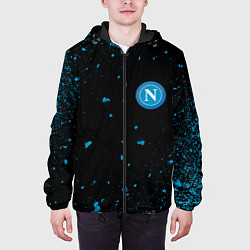 Куртка с капюшоном мужская Napoli, цвет: 3D-черный — фото 2