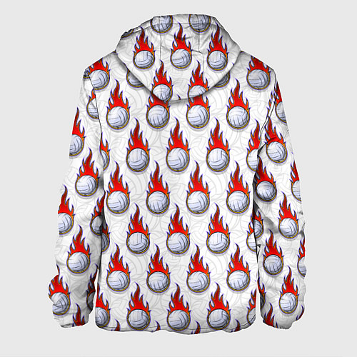 Мужская куртка Волейбол / 3D-Черный – фото 2