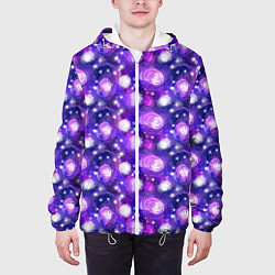 Куртка с капюшоном мужская Galaxy, цвет: 3D-белый — фото 2