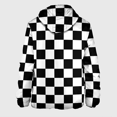 Мужская куртка Элизиум рок группа клетка / 3D-Черный – фото 2