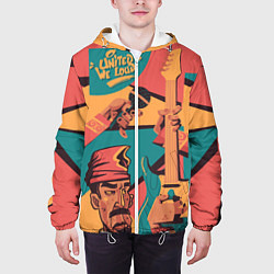 Куртка с капюшоном мужская А теперь, песня!, цвет: 3D-белый — фото 2