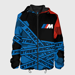 Куртка с капюшоном мужская BMW - Racing Tapes, цвет: 3D-черный