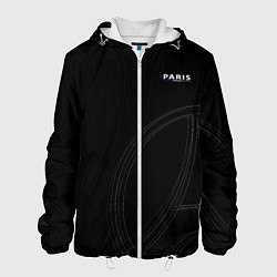 Куртка с капюшоном мужская PSG Core Big Logo Black New 202223, цвет: 3D-белый