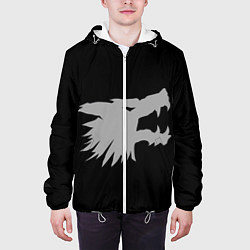 Куртка с капюшоном мужская Гангрел, цвет: 3D-белый — фото 2