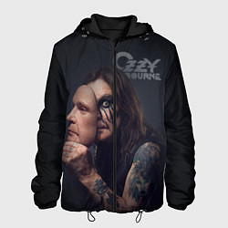 Куртка с капюшоном мужская Ozzy Osbourne, цвет: 3D-черный