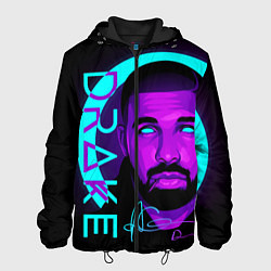 Куртка с капюшоном мужская Drake, цвет: 3D-черный