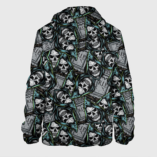 Мужская куртка Смерть / 3D-Черный – фото 2